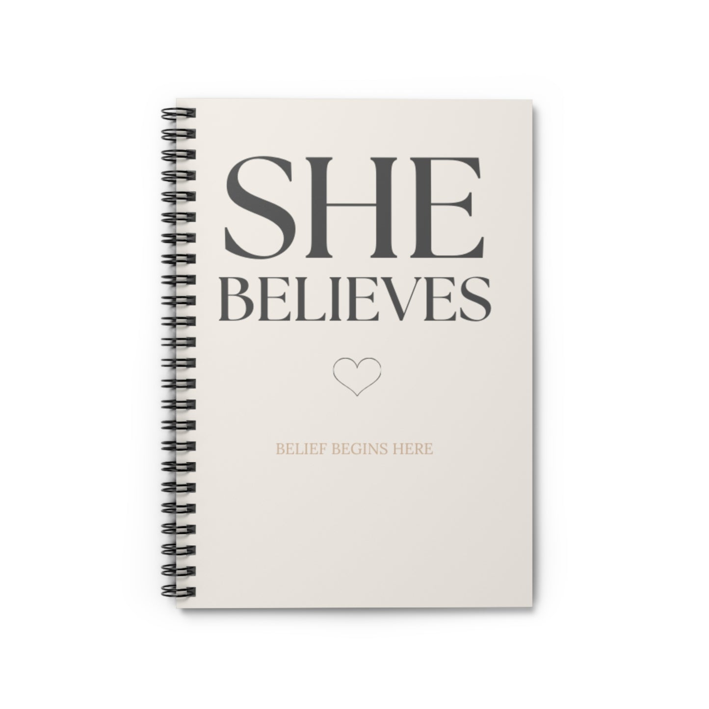She Believes Journal — Write The Vision