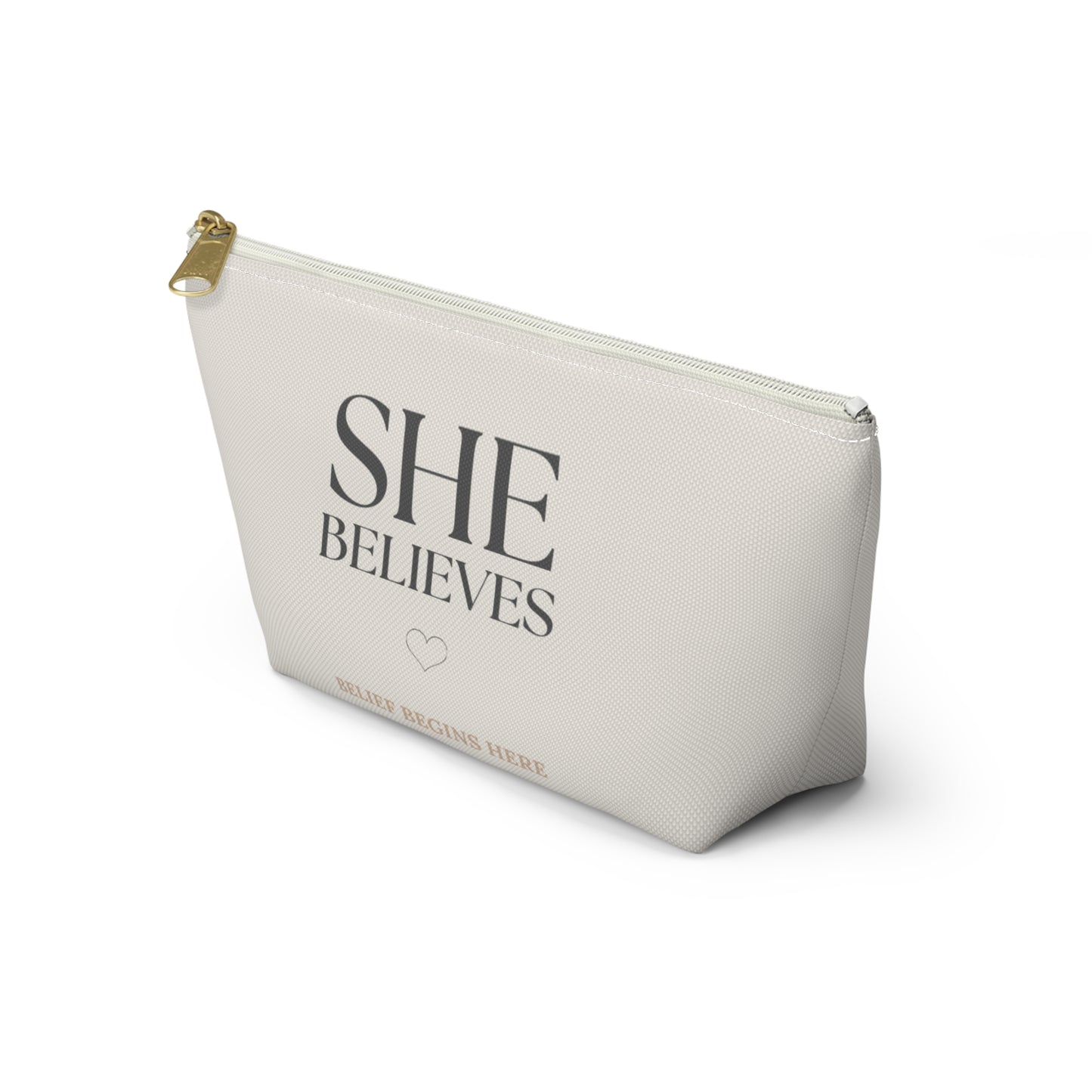 She Believes Makeup Pouch — On The Go