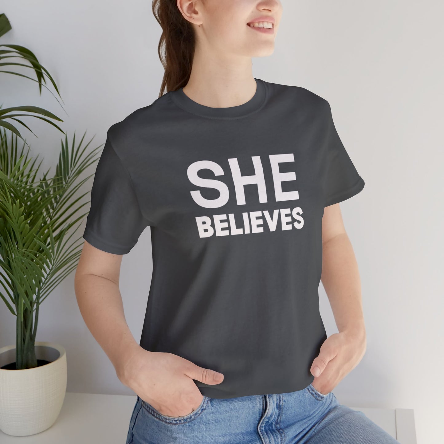 She Believes | She Is Enough Tee