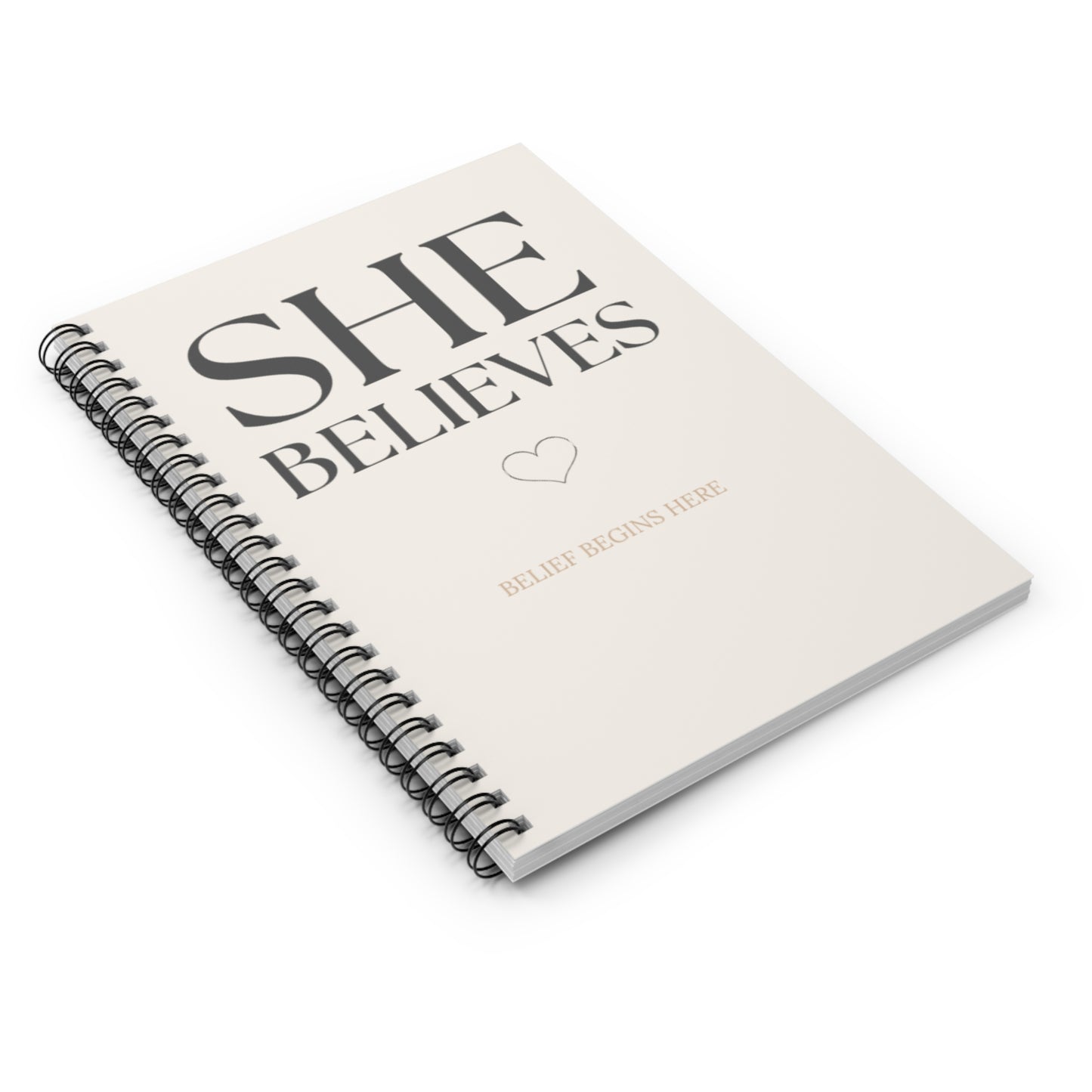 She Believes Journal — Write The Vision