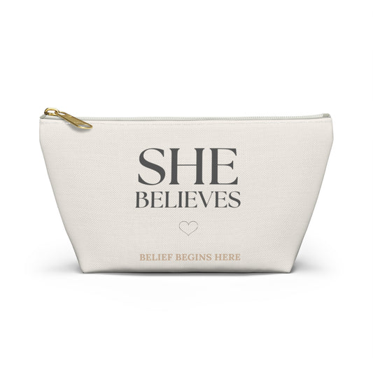 She Believes Makeup Pouch — On The Go