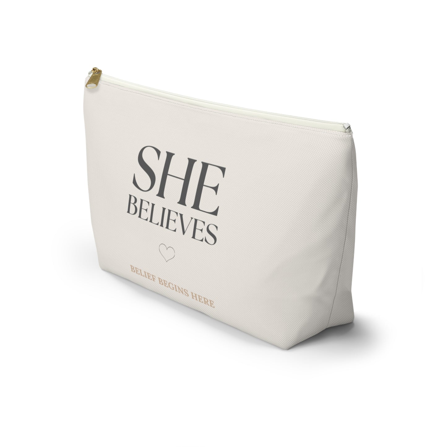 She Believes Makeup Pouch — On The Go