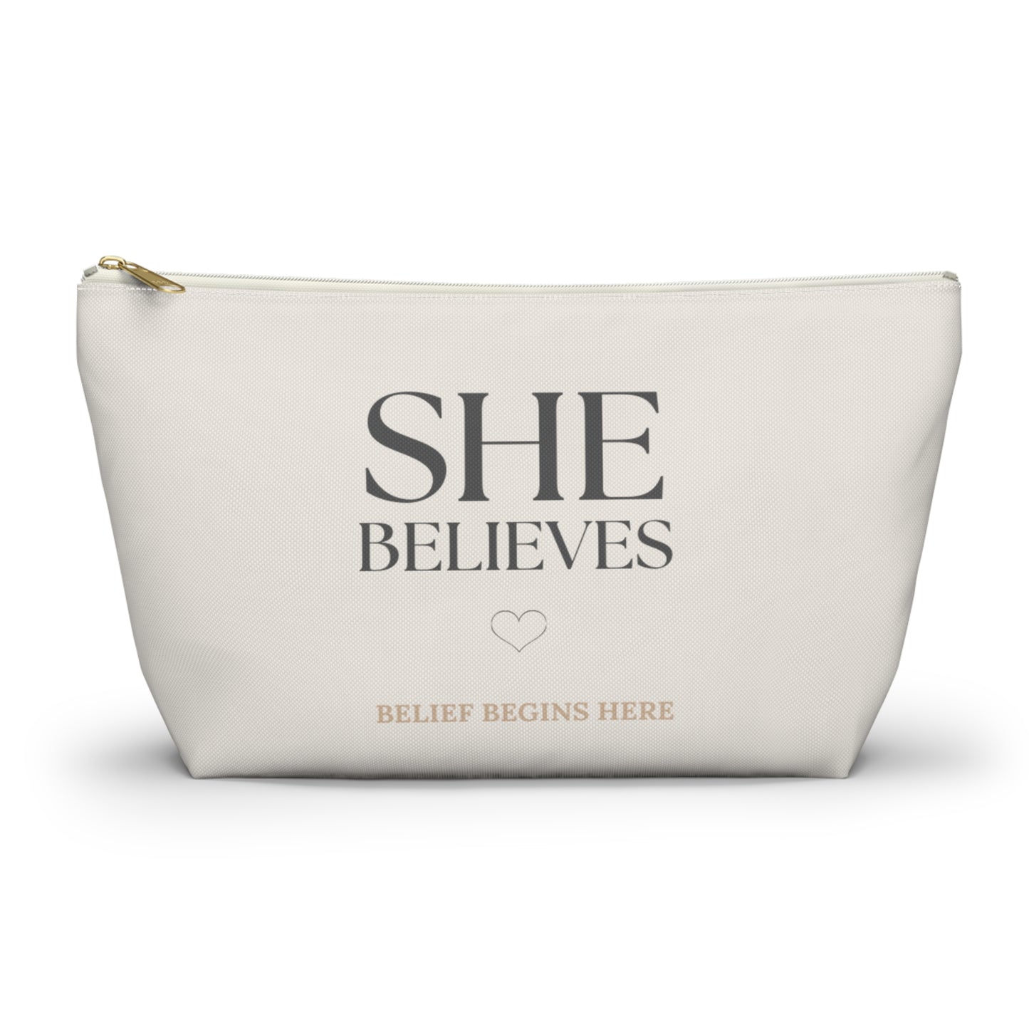 She Believes Makeup Pouch — On The Go