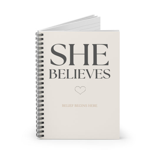 She Believes Journal — Write The Vision